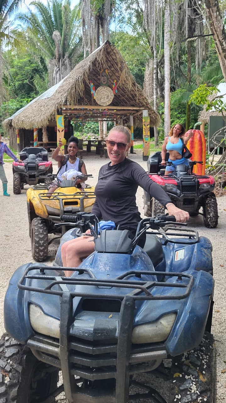 ATV jungle adventure tour in Belize
